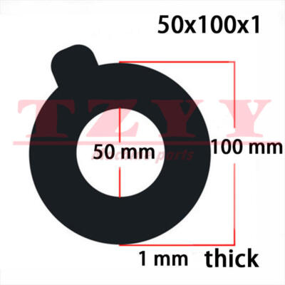 8pc Bucket Pin Shim Kit 50mm*100*1 For Excavator and Skid Steer