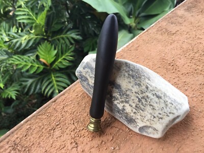 Late 19th Century Franz Uchatius Horn And Bronze Custom Tobacco Pipe Tamper