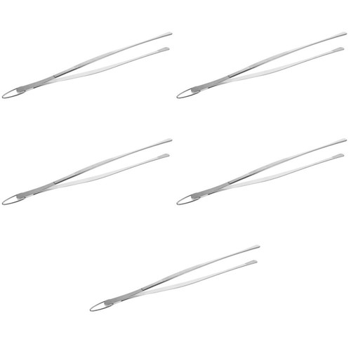 Pinzette Da Cucina In Acciaio Inox - Set Da 3 Pezzi Da 16 Cm - Per Decorazioni, Cottura E Hobby