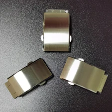 Adjustable Solid Watch Buckle Stainless Steel Deployant Watch Band Clasp 6 Hole