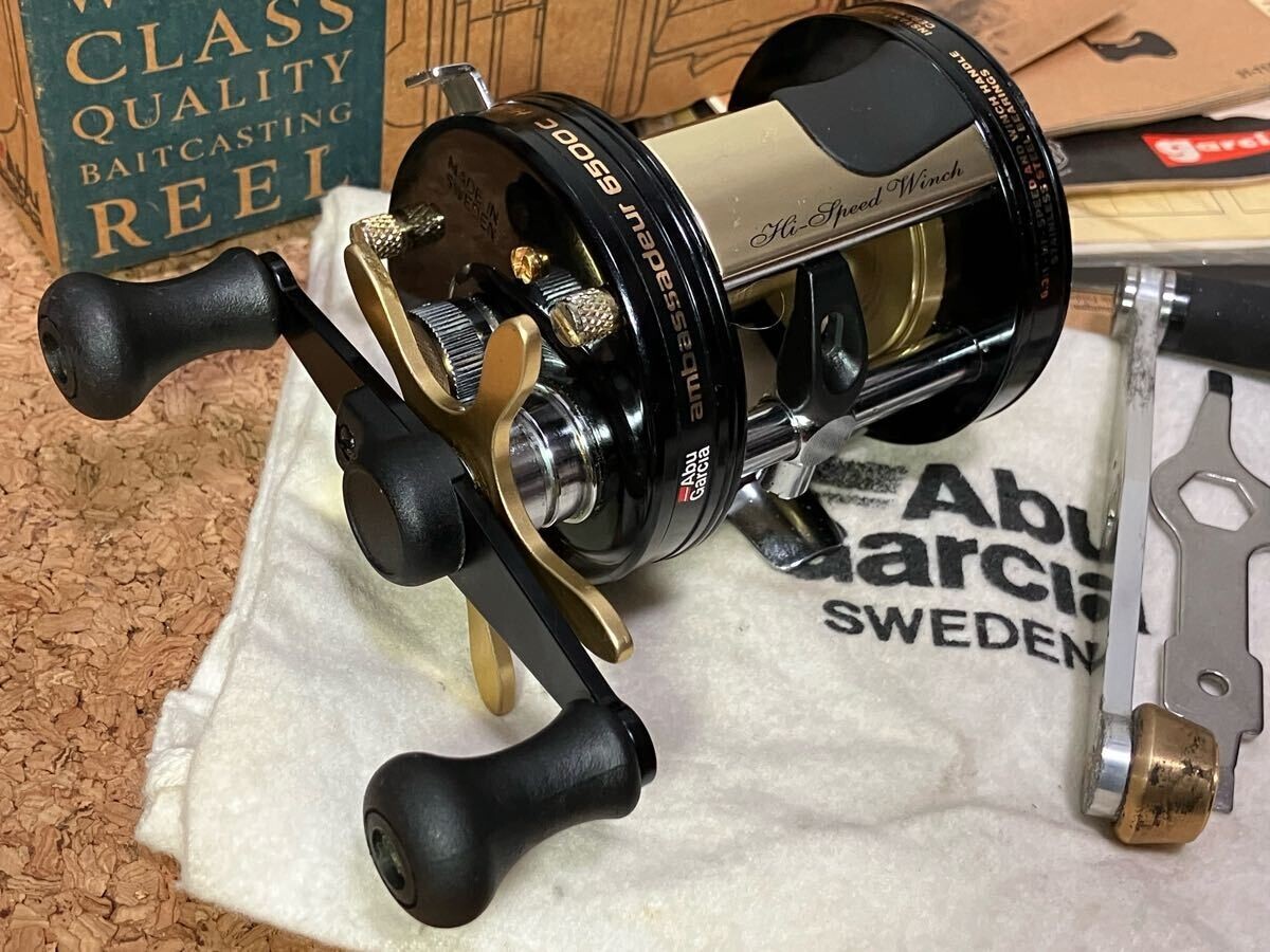 リール ABU AMBASSADEUR 6500C Hi-Speed Winch Abu Ambassadeur UC 6500C High Speed Winch Plus Right-Handed