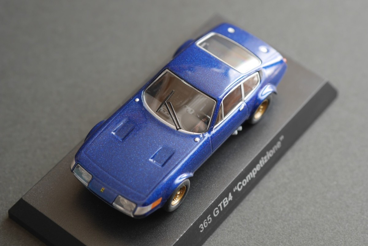 KYOSHO Ferrari 365 GTB4 Competizione 1/64 Diecast Blue 2015