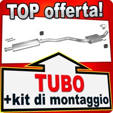 Scarico per ALFA ROMEO 147 1.6 2.0 16V TWIN SPARK 2000-2010 Marmitta