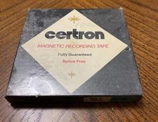 Certron Magnetic Recording Tape Splice Free Sealed Vintage - Pedigree Unknown