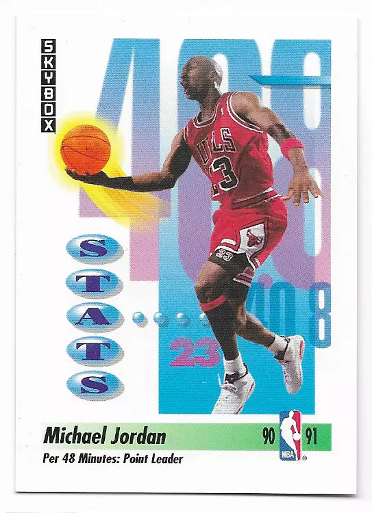 Michael jordan skybox best sale 1991
