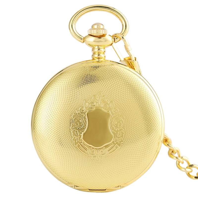 Men's Automatic Pocket Watch 30cm Chain Fob Watch Luxury Royal