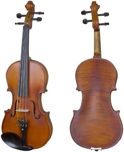 Viola Cecilio CVA-500 madera maciza ébano con cuerdas D'Addario Prelude - 16 pulgadas - Imagen 2 de 4