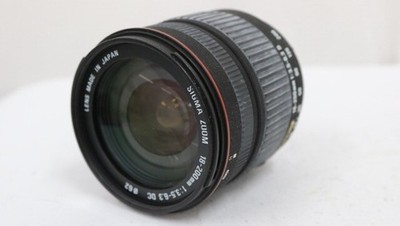 Return Guarantee Sigma ZOOM 18 200mm F3.5 6.3 DC for Nikon mount lens e9428