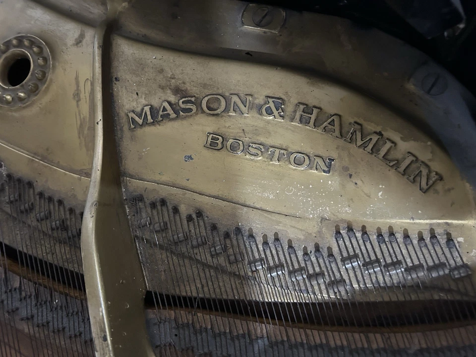 1920’s Mason & Hamlin Baby Grand Piano.  Good Condition But Needs To Be Tuned - Image 3 of 4