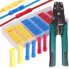 aikoolwer 230PCS Wire Butt Connectors Assortment Kit Crimper Stripper Crimpin...