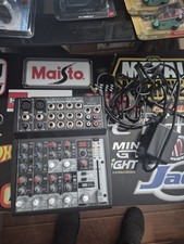 Behringer Xenyx 1002FX Mixer w/ Power Supply. Working Used Twice