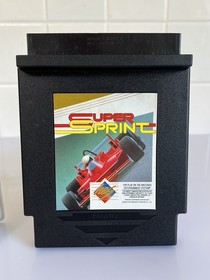 Super Sprint Nintendo NES HES Piggy Back Cart AUS Complete + Catalogue