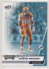 2020 Panini Playoff Rookies 2nd Down 27/49 Curtis Weaver #295 2qw