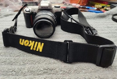 Nikon N65 Film Camera With Quantaray for Nikon AF 28-90mm 1:3.5-5.6 Lens W Strap