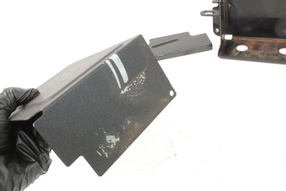 2001 01 Harley FXDX Dyna Super Glide Sport Battery Box tray Assembly  Foto 3 de 4