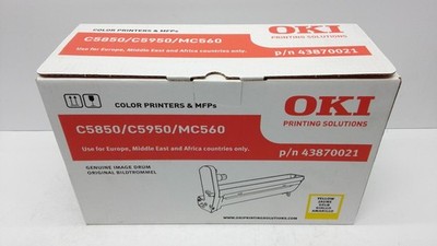 Okidata 43870021 Bildtrommel Gelb 20.000 Seiten für Okidata C5850/C5950