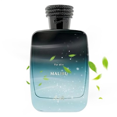 Rasasi Hawas Malibu EDP-Parfüm, 100 ml, langanhaltender Körperspray-Duft