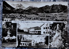 65455 Postcard Ohlstadt Oberbayern With Zugspitze Kramer Ettaler Laber 1969