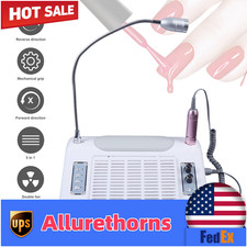 5in1 LED Electric Nail Drill Machine  Dryer Lamp Nail Art Dust Cleaner Manicure