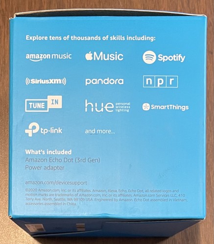 Amazon Echo Dot (3. Generation) Smart Lautsprecher mit Alexa. grau - Bild 4 von 6