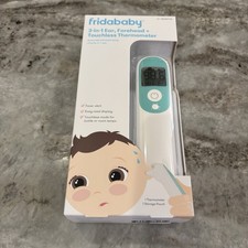Fridababy 3-in-1, Ear Forehead Touchless Thermometer White Teal