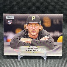 Braxton Ashcraft 2025 Topps Stadium Club Card Rookie RC #190 Pittsburgh Pirates. rookie card picture