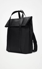 RAINS 2 Way Tote Backpack Bag Black $140 NEW ...