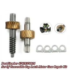 For BMW E36 E46 E64 Convertible Top Latch Motor Gear Repair Kit Part 67618370816