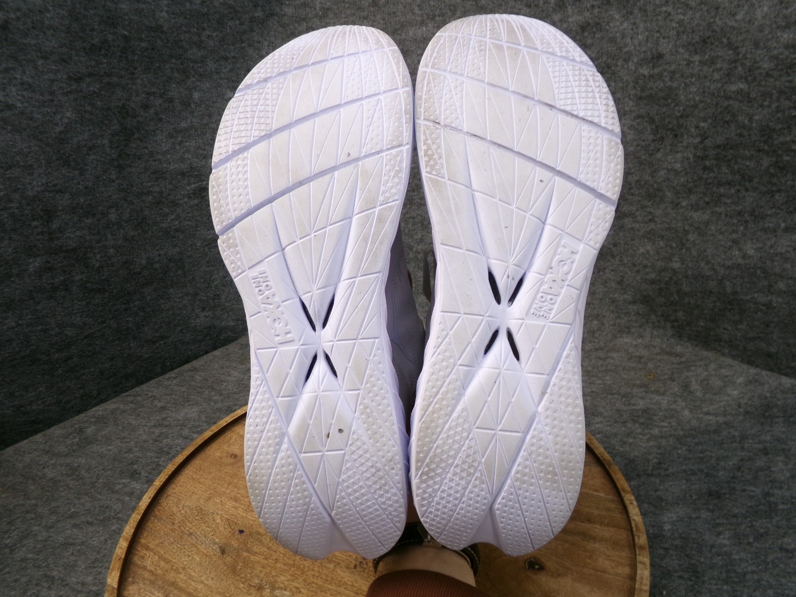 Hoka One One Carbon X 2 Men Size 13 Nimbus Cloud White Running Shoe 1113526 NCWT thumbnail 7