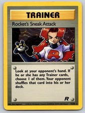 Rocket's Sneak Attack 72/82 Rare Team Rocket Pokemon Unlimited LP on eBay