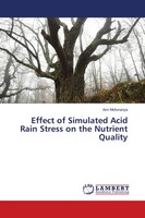 Ann Mofunanya | Effect Of Simulated Acid Rain Stress On The Nutrient Quality