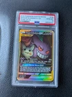 2019 Pokemon Sun & Moon Team Up #165 Gengar & Mimikyu GX Full Art PSA 10 GEM MIN