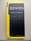 Zeniss Screen Protector NeverBreak 9H+ Hardness for iPhone  16-Pro, 2-Pack