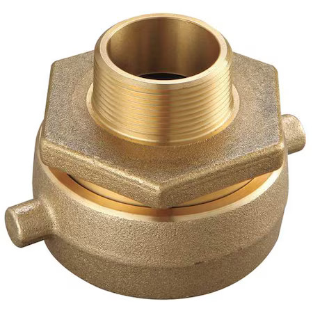 Zoro Select 6Akd9 Pin Lug Swivel, Nstxmnpt, 2-1/2 Inx1-1/2 In, 6Akd9