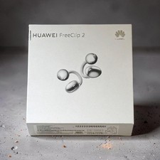 FreeClip 2 White Clip-on Open Earphone HD Call Touch Control Earbuds JP NEW F/S
