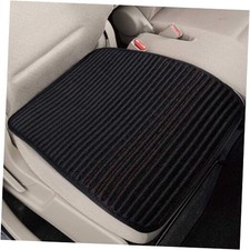 Car Seat Cover, Linen Breathable Front Seat Bottom Protector Pad for Black