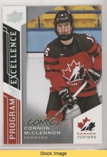 2020 Team Canada Juniors Program of Excellence Connor McClennon #140 READ 08ps