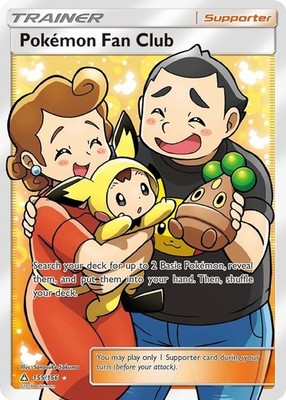 Pokemon Fan Club - 155/156 - Pokemon Ultra Prism Sun Moon Full Art Rare Card NM | eBay Pokemon Fan Club - 155/156 - Pokemon Ultra Prism Sun Moon Full Art Rare Card NM | eBay