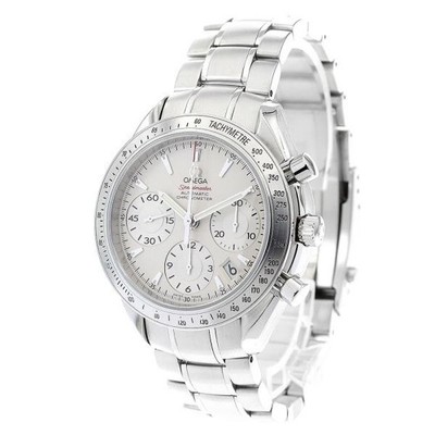 OMEGA Speedmaster 323.10.40.40.02.001 40mm SS Silver Dial Automatic Watch #C5969