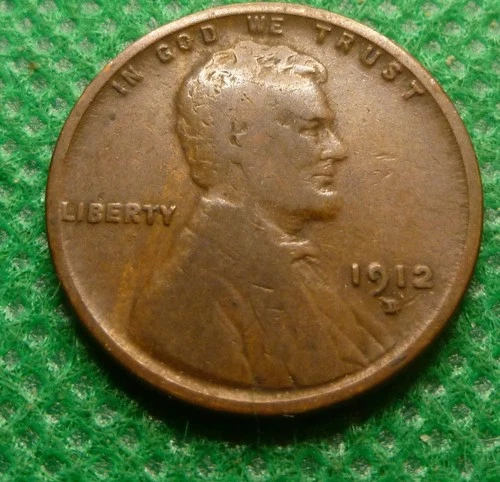 1912d Lincoln Wheat Cent    Coin  #A04
