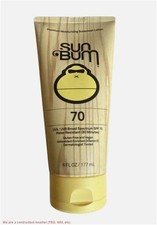 Sun Bum Original Sunscreen Lotion - SPF 70 - 6 fl oz EXP:09/2026 AFTER 2.00 per gallon