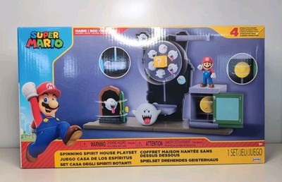 World of Nintendo Super Mario Spinning Spirit House 2.5-Inch Playset