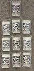 LOT OF 10 -2012 Year of the Dragon | 1 oz .999 Fine Silver Bars | Lunar Series