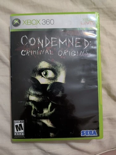 New ListingCondemned Criminal Origins Game  Microsoft Xbox 360 Live 2005 CIB Clean Disc