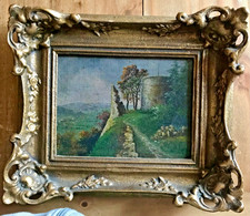 Schönes altes Bild Ölgemälde Künstler ?signiert alt/antik Toller Rahmen