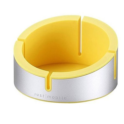 Just Mobile AluCup Grande for Smartphones and Tablets, Yellow