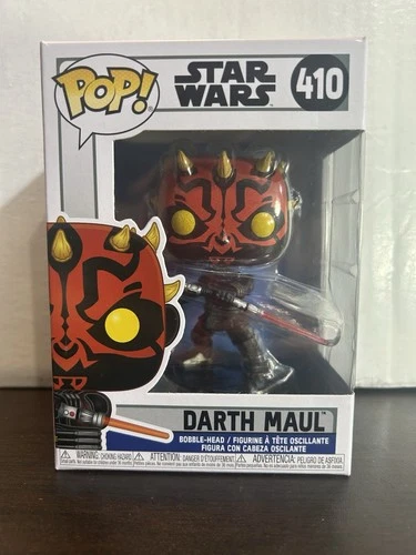 Darth Maul - Star Wars - Funko Pop 410 With Protector