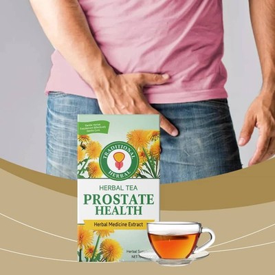 Organic Prostate Healthy Tea Natural Herbal Blended Men's Wellness Health Care