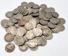 100 Unsearched Buffalo Nickel Circulated 5C Lot. H80