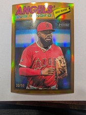2026 Topps Heritage - Luis Rengifo Angels Gold Chrome /50